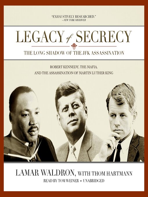 Title details for Legacy of Secrecy by Lamar Waldron - Wait list
